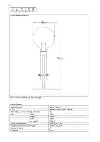 Notice Lucide LONE Lampe