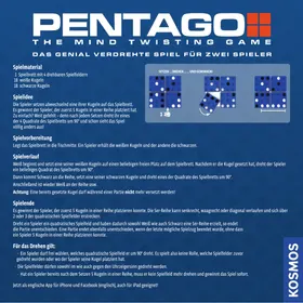 Notice Kosmos PENTAGO JUBILäUM Jeu de société