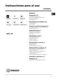 INDESIT WIXL 125 (EX) (TE) - Lavadora
