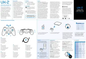 Notice Gioteck VX2 (PS3) Manette de jeu vidéo sans fil