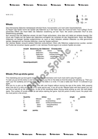 Notice Philos MIKADO Jeu de société