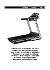 Notice BH FITNESS G6473UW Tapis roulant