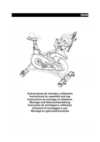 Notice BH FITNESS H946 Cyclette