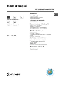 INDESIT TAN 5 V NX (FR) - Hűtőszekrény