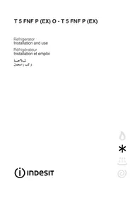 Notice INDESIT T 5 FNF P (EX) ثلاجة
