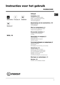INDESIT WIXL 16 (NL) - Wasmachine