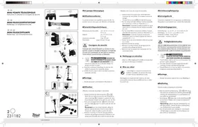 CRIVIT IAN 73446 - Pompe à eau