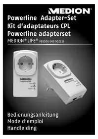 Notice MEDION LIFE P85050 (MD 90215) Adaptateur Powerline