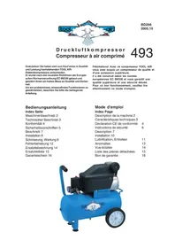 Notice Tool Air 493 Kompressor