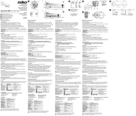 Notice Niko SWISS GARDE 4000 Détecteur de mouvements