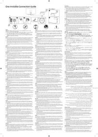 Notice SAMSUNG ONE INVISIBLE CABLE QLED 2018 VGSOCN15 Écouteurs sans fil
