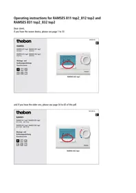 Notice THEBEN RAMSES 832 TOP 2 Thermostat