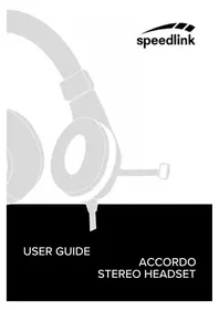 Notice Speedlink ACCORDO SL870003BK Casque