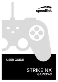 Notice Speedlink STRIKE NX SL650000BK01 Manette de jeu vidéo