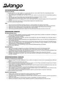 Notice Vango GIRONA 400 Tente