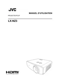 Notice JVC LXNZ3B Projecteur