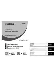 Notice YAMAHA YHT5950U Système audio home cinéma