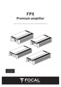 Notice FOCAL FPX 5.1200 Recepteur