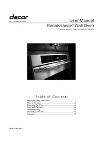 Dacor Heritage HWO230FS - Oven
