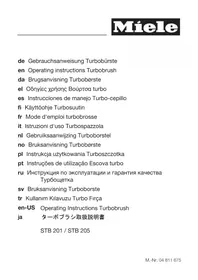 Notice MIELE COMPACT C1 TURBO POWERLINE サイクロン掃除機