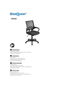 Notice Marquant 005636 Chaise de bureau
