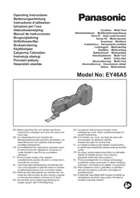 PANASONIC EY46A5 - Narzędzia wielofunkcyjne