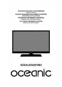 Notice OCEANIC OCEALED24S19B3 TELEVISOR