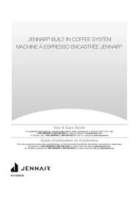 Notice JENN-AIR JJB6424HM Machine à café