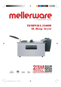 Mellerware Tempura 27103B - Friteuse