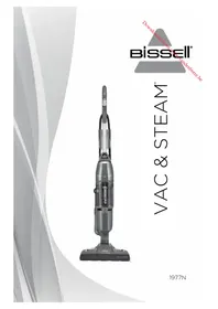 Notice BISSELL VAC & STEAM 1977N Stofzuiger