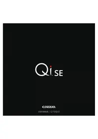 Notice Cozzia QI SE Appareil de massage