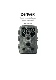 Notice DENVER WCT8020W Appareil photo