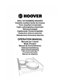 Notice HOOVER HPWD 1402 N Cassetti e armadi riscaldati
