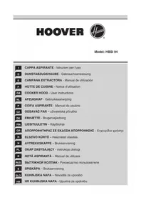 Notice HOOVER HBSI 94 X Cappa da cucina