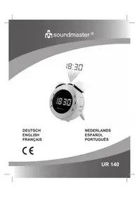 Notice Soundmaster UR140GR Rádio