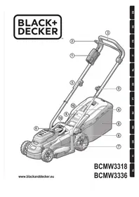 Notice BLACK & DECKER BCMW3318 χλοοκοπτικό