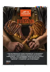 Notice TRAEGER IRONWOOD 885 Barbecue