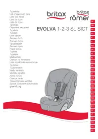 Notice Britax-Römer EVOLVA 123 SL SICT Siège de voiture