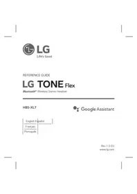 Notice LG TONE FLEX XL7 Écouteurs sans fil