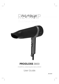 Notice Revamp PROGLOSS 3800 QUAD IONIC Sèche cheveux