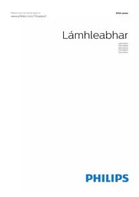 Notice PHILIPS 65PUS8555 Teilifís