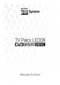 Notice TELE System PALCO24 LED08 TV