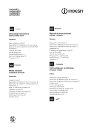 Notice INDESIT KN1G21(X)EX موقد