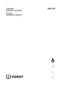 INDESIT K3G11(W)O - Fornuis