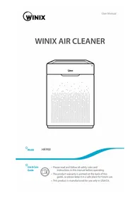 Notice Winix HR900 Purificateur d'air