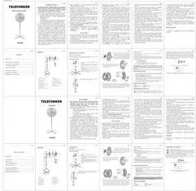 Notice TELEFUNKEN TKVPP1 Ventilateur