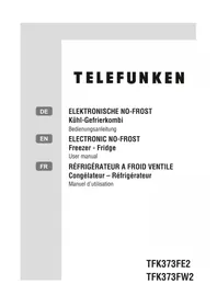 Notice TELEFUNKEN TFK373FE2 Congélateur