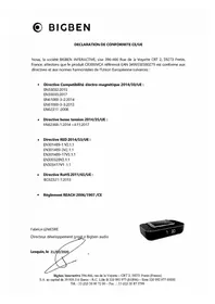 Notice THOMSON CR300IVCA Radio-réveil