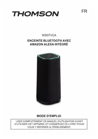 Notice THOMSON WS07VCA Enceinte bluetooth