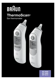 Notice BRAUN THERMOSCAN IRT 6510 Electronic thermometer